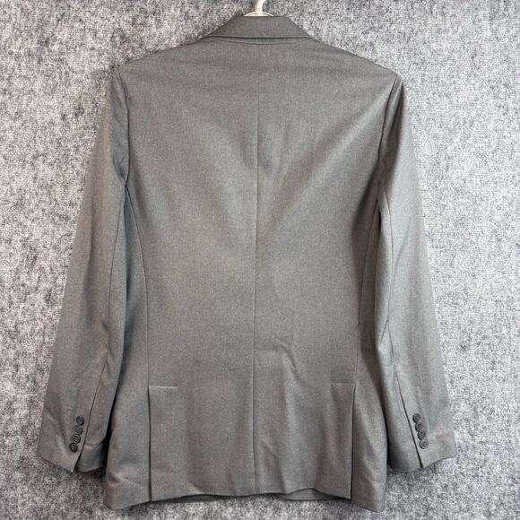 Bluffworks Gramercy Sports Coat Blazer Mens 40L Classic Solid Gray - Picture 2 of 10